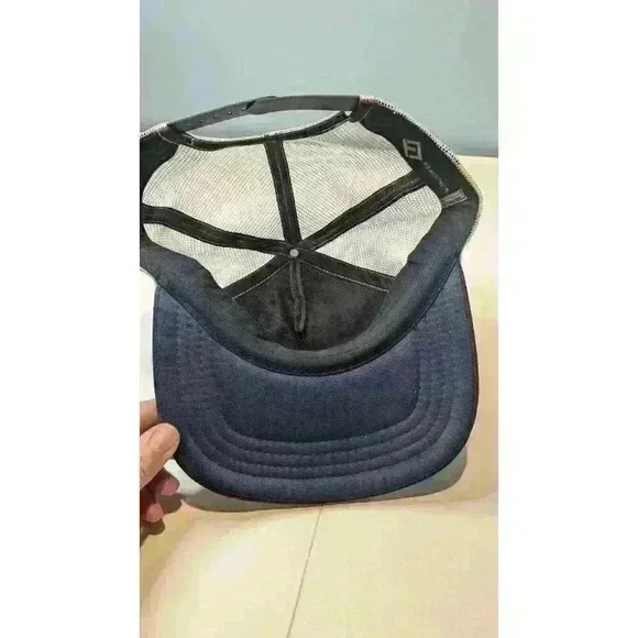 Vintage NASA Trucker Hat Snapback RARE - Picture 3 of 12